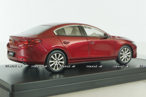 Mazda 3 Sedan 2019 Red, HS259RE, Hi-Story 1:43