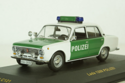 Ваз-2101 Lada 1200 Polizei, IXO CLC121 1:43 Раритет!