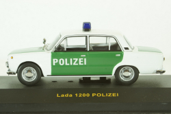 Ваз-2101 Lada 1200 Polizei, IXO CLC121 1:43 Раритет!