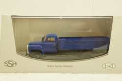 Газ-53А, бортовой, синий, SSM1338, SSM 1:43