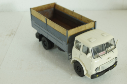 Маз-500, белый/серый, Наш Автопром 1:43 (конверсия)