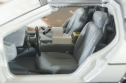 DeLorean Time Machine from movie Back to the Future Future II, 22441, Welly 1:24