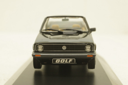 Volkwagen Golf I Cabrio (1979-1993), black, AM004VW, IXO 1:43