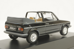 Volkwagen Golf I Cabrio (1979-1993), black, AM004VW, IXO 1:43