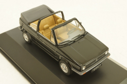Volkwagen Golf I Cabrio (1979-1993), black, AM004VW, IXO 1:43