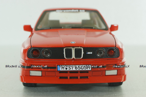 BMW M3 (E30), red, 24982, CHE ZHI 1:24