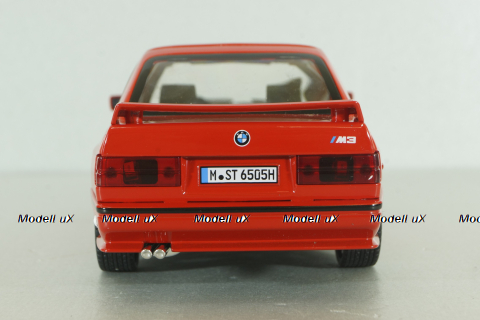 BMW M3 (E30), red, 24982, CHE ZHI 1:24