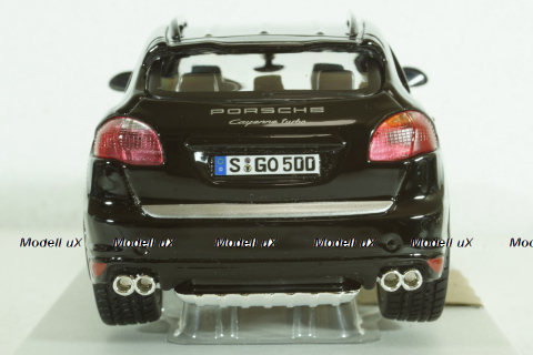 Porsche Cayenne Turbo 2010, Black, BU21056BK, Burago 1:24
