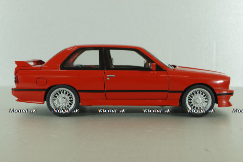 BMW M3 (E30), red, 24982, CHE ZHI 1:24