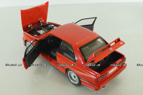 BMW M3 (E30), red, 24982, CHE ZHI 1:24