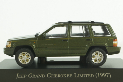 Jeep Grand Cherokee, 1997, darkgreen, Altaya 1:43
