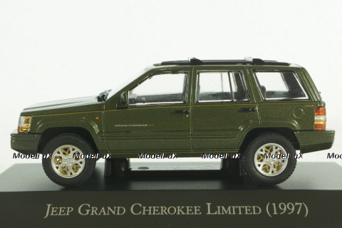 Jeep Grand Cherokee, 1997, darkgreen, Altaya 1:43