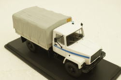 Газ-3308 4х4, милиция, SSM1154, SSM 1:43