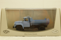 Зил-ММЗ-555, самосвал, поздняя облицовка радиатора, SSM1040, SSM 1:43