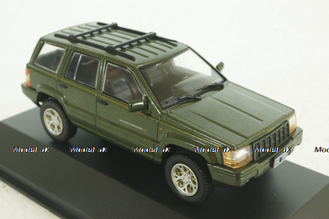 Jeep Grand Cherokee, 1997, darkgreen, Altaya 1:43