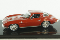 Chevrolet Corvette Stingray 1963, red/white,  CLC479, IXO 1:43