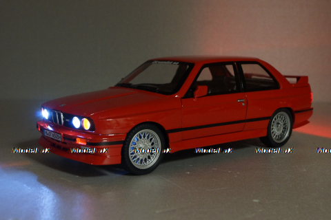 BMW M3 (E30), red, 24982, CHE ZHI 1:24