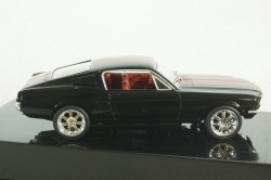 Ford Mustang Fastback 1967, black/red, CLC478, IXO 1:43
