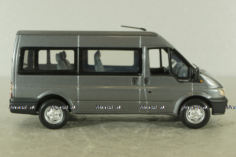 Ford Transit high roof 2000, grey, 89400, Minichamps 1:43