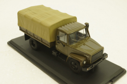 Газ-3309, хаки, SSM1153, SSM 1:43