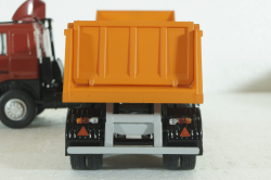 Маз-6422 с п/прицепом Маз-9506-20, красный/оранжевый, SSM7039, SSM 1:43