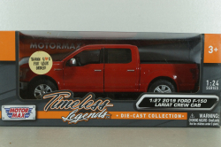 Ford F-150 Lariat Crew Cab red, MOM79363RED, MotorMax 1:24