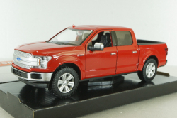 Ford F-150 Lariat Crew Cab red, MOM79363RED, MotorMax 1:24