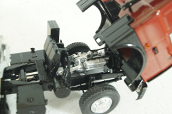 Маз-6422 с п/прицепом Маз-9506-20, красный/оранжевый, SSM7039, SSM 1:43