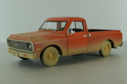 Chevrolet C10 1971, red, movie Groundhog Day 1993 из к/ф День Сурка, 84131, Greenlight 1:24
