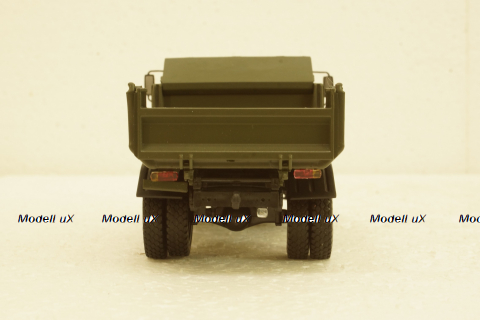 Зил-ММЗ-45085 самосвал, хаки, АвтоИстория 1:43