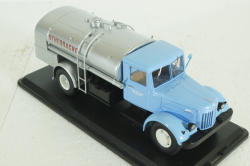 ТЗ-200 на шасси Маз-200, голубой/серебристый, SSM1084, SSM 1:43