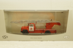 АЛ-18 Газ-52, пожарная автолестница , SSM1326, SSM 1:43