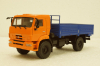 Камаз-43502 бортовой, рыжий, АвтоИстория 1:43