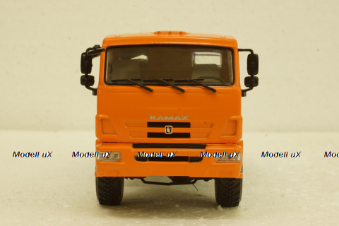 Камаз-43502 бортовой, рыжий, АвтоИстория 1:43