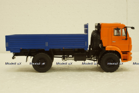 Камаз-43502 бортовой, рыжий, АвтоИстория 1:43