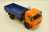 Камаз-43502 бортовой, рыжий, АвтоИстория 1:43
