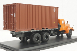 Краз-257Б1, контейнеровоз, SSM1148, SSM 1:43