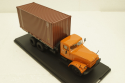 Краз-257Б1, контейнеровоз, SSM1148, SSM 1:43