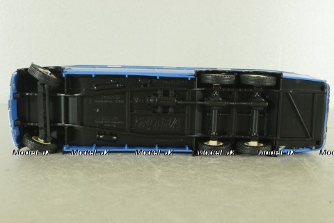 ЯТБ-3 двухэтажный городской троллейбус, синий, UM43-A4, Ultra Models 1:43