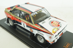 Fiat 131 Abarth, No.1, Rally Hunsruck, 1980, IXO 1:18