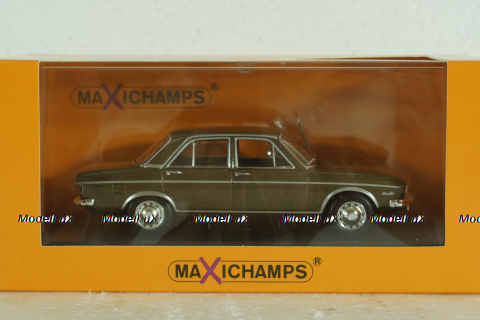 Audi 100 (C1), 1969, brown metallic, 940019101, Maxichamps 1:43