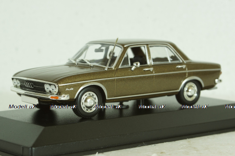Audi 100 (C1), 1969, brown metallic, 940019101, Maxichamps 1:43