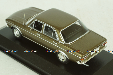 Audi 100 (C1), 1969, brown metallic, 940019101, Maxichamps 1:43