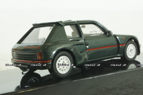 Peugeot 205 T16 Custom 1987, dark green, CLC416N, IXO 1:43