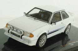 Ford Escort MK III RS Turbo 1984 white, CLC420N, IXO 1:43