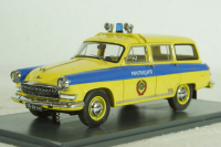Газ-М22 Волга, ГАИ Милиция СССР 1970г., 44442, NEO 1:43