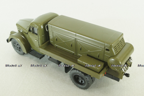 УралЗис-355М, хаки, Легендарные Грузовики СССР №57, 1:43