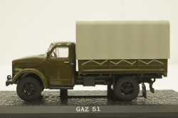 Газ-51 с тентом 1985, Atlas 1:43