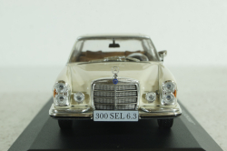 Mercedes 300SEL 6.3, (W109) 1966, white, S-Klasse, IXO 1:43