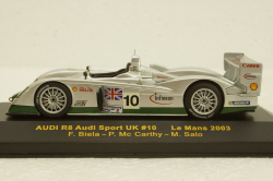 Audi R8 #10 LeMans 2003 silver, LMM051, IXO 1:43